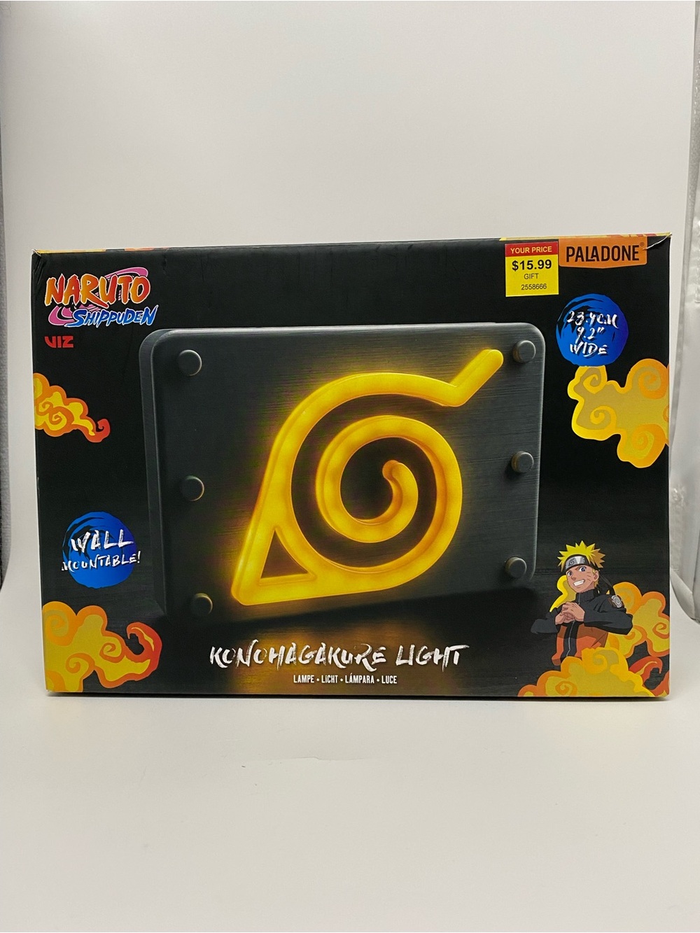 Naruto Shippuden Konohagakure Light - Yellow